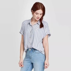 universal thread • striped blouse